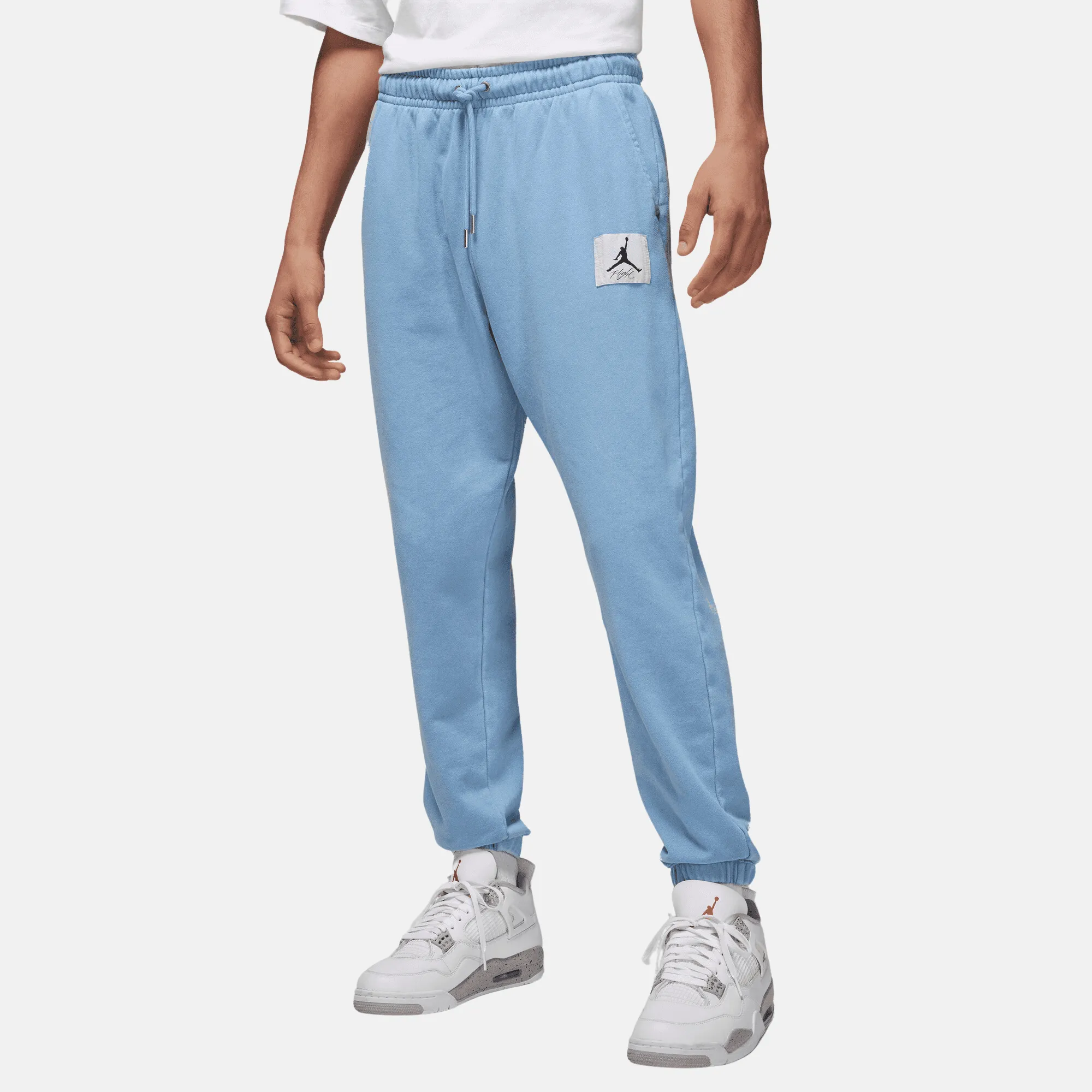 Air Jordan Blue Grey Flight Fleece Sweatpants