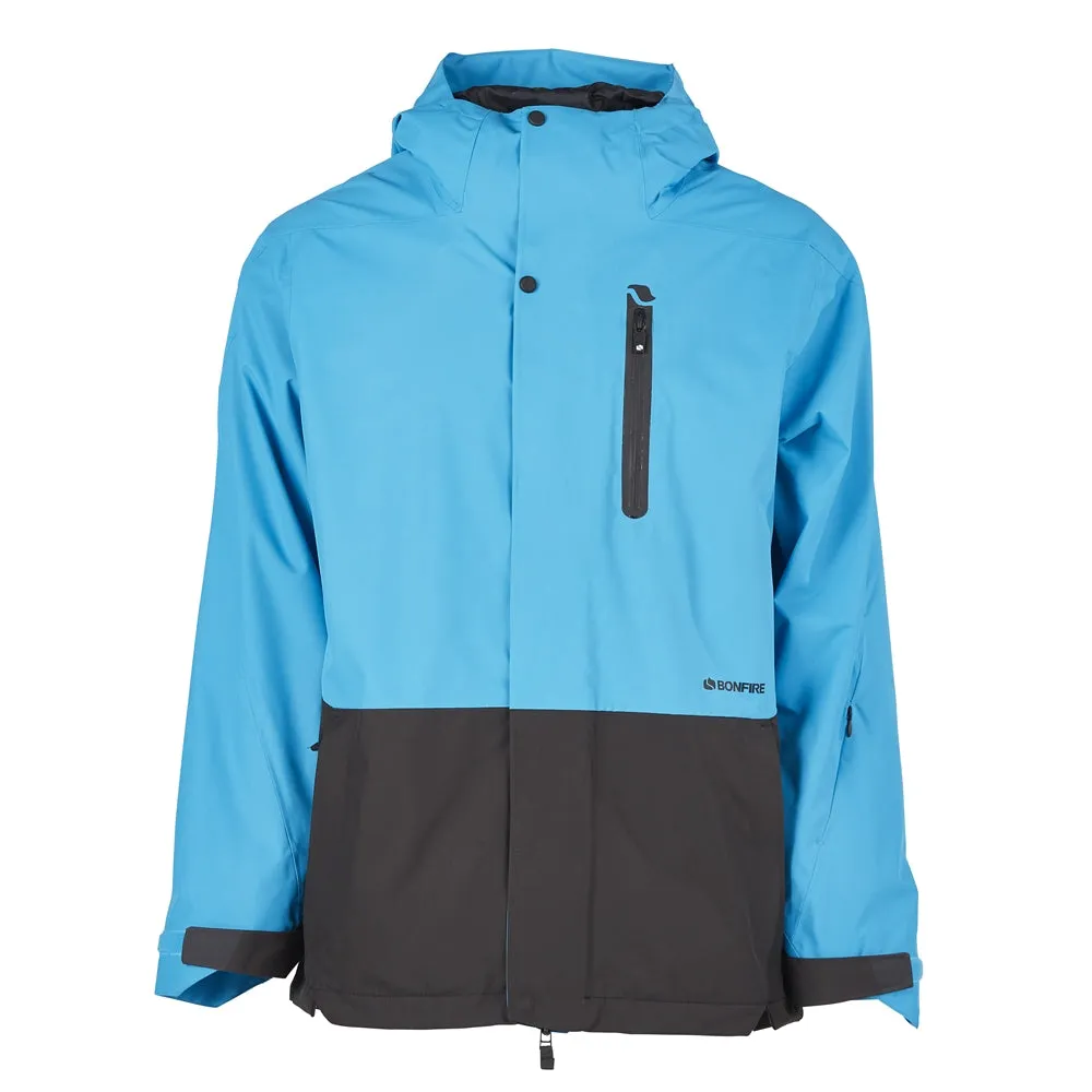 Bonfire Ether Insulated Snowboard/Ski Jacket - Cyan