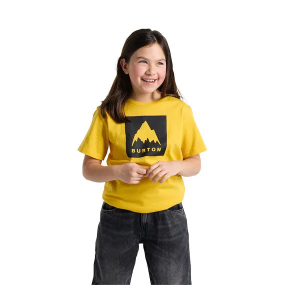 Burton Kids' Classic High Mountain Short Sleeve T-Shirt Goldenrod 2025