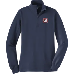 CT Whalers Tier 1 Ladies 1/4-Zip Sweatshirt