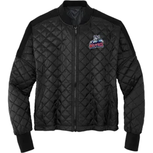 CT Wolfpack South Mercer Mettle Womens Boxy Quilted Jacket