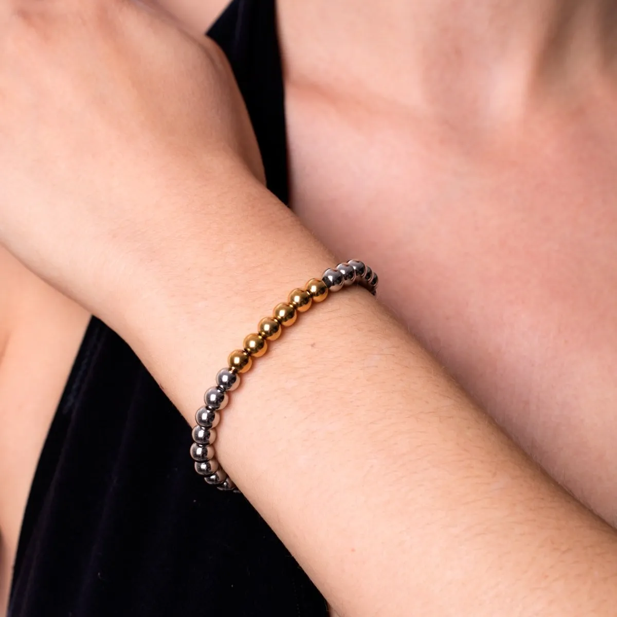 Ecstatic | Silver | 18k Gold | Expression Bracelet