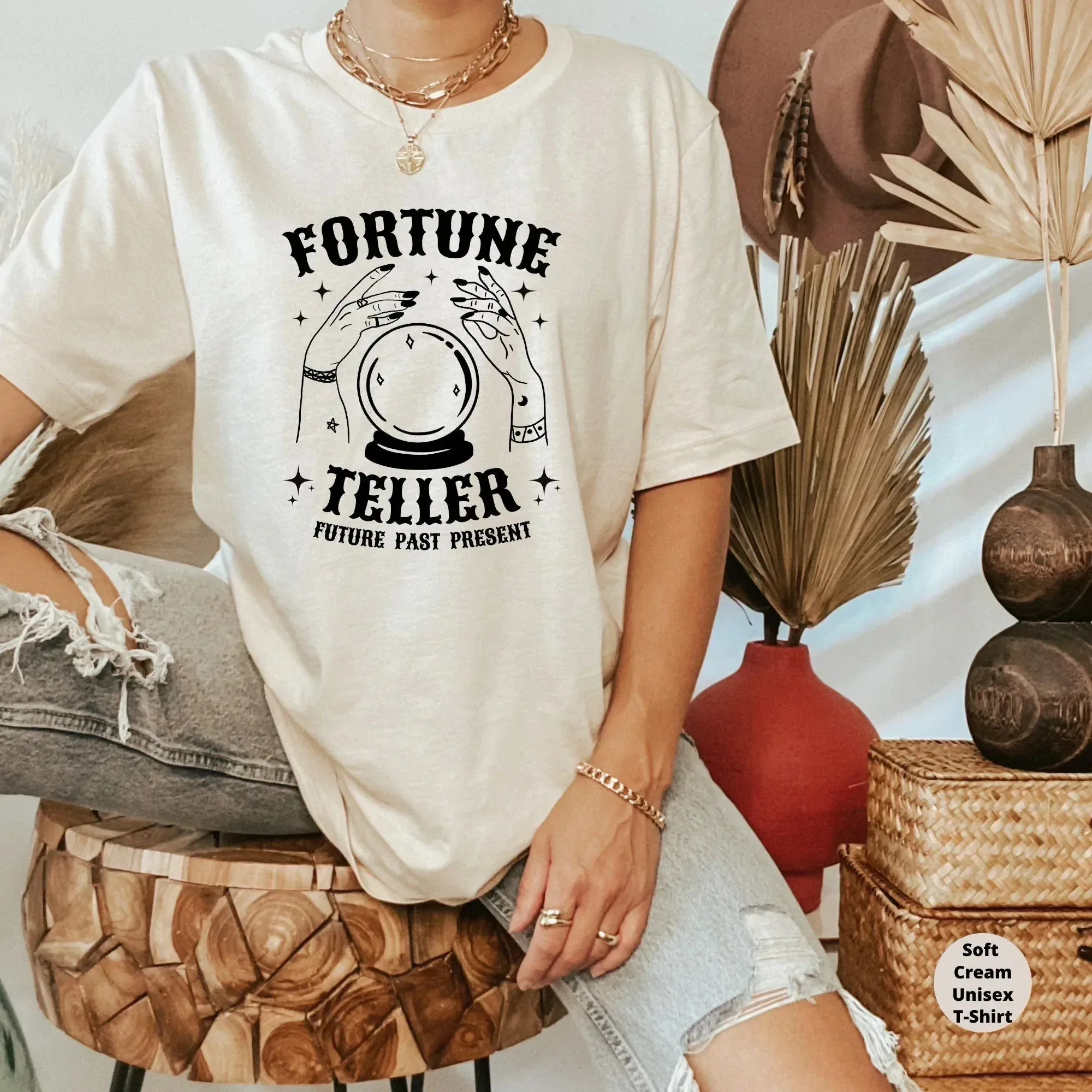 Fortune Teller Shirt, Halloween Sweater