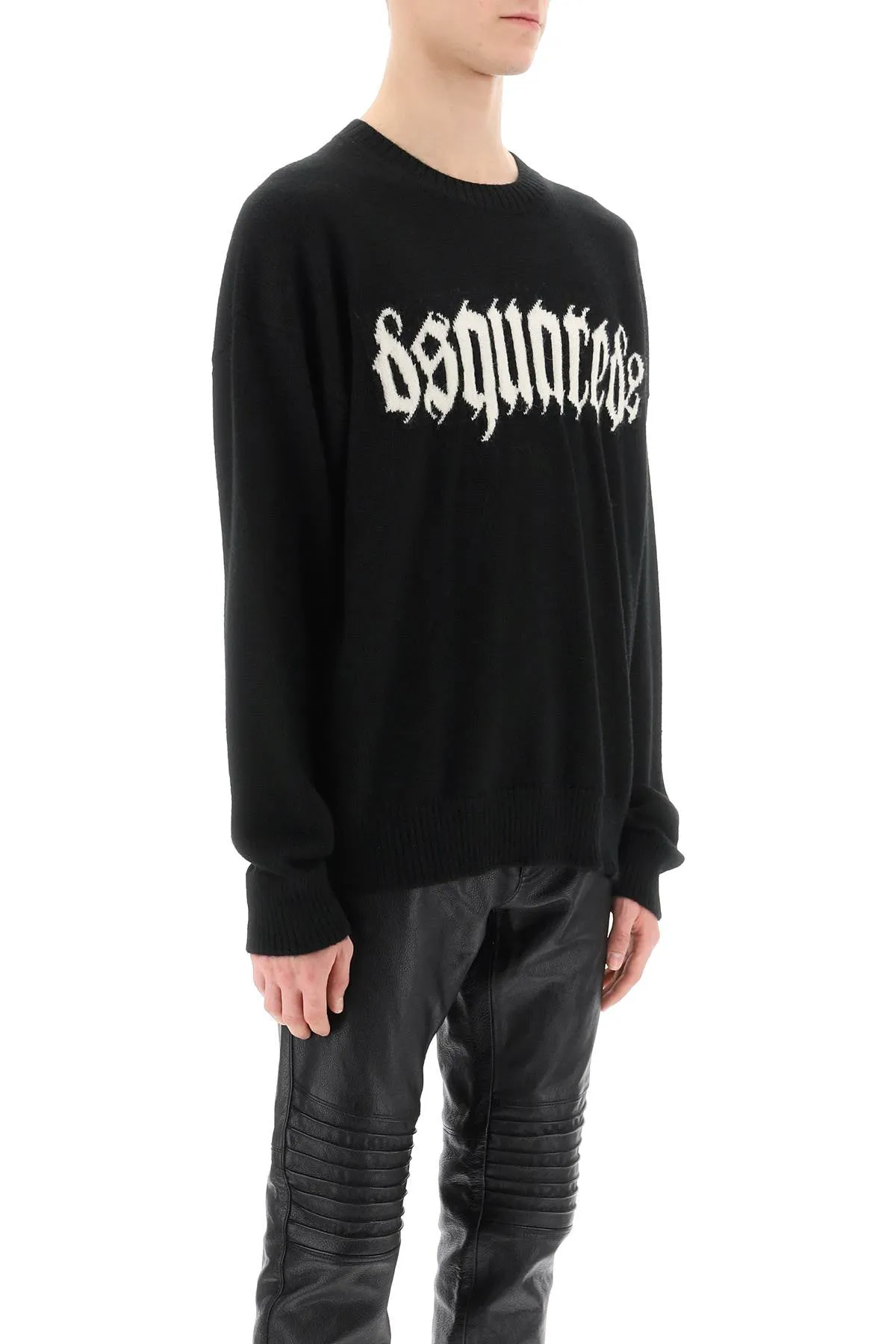 gothic logo sweater