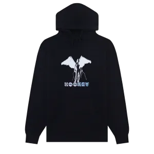 HOCKEY ANGEL HOODIE BLACK