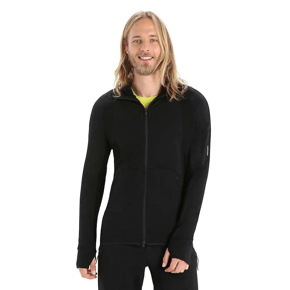 Icebreaker Mens ZoneKnit LS Zip Hoodie