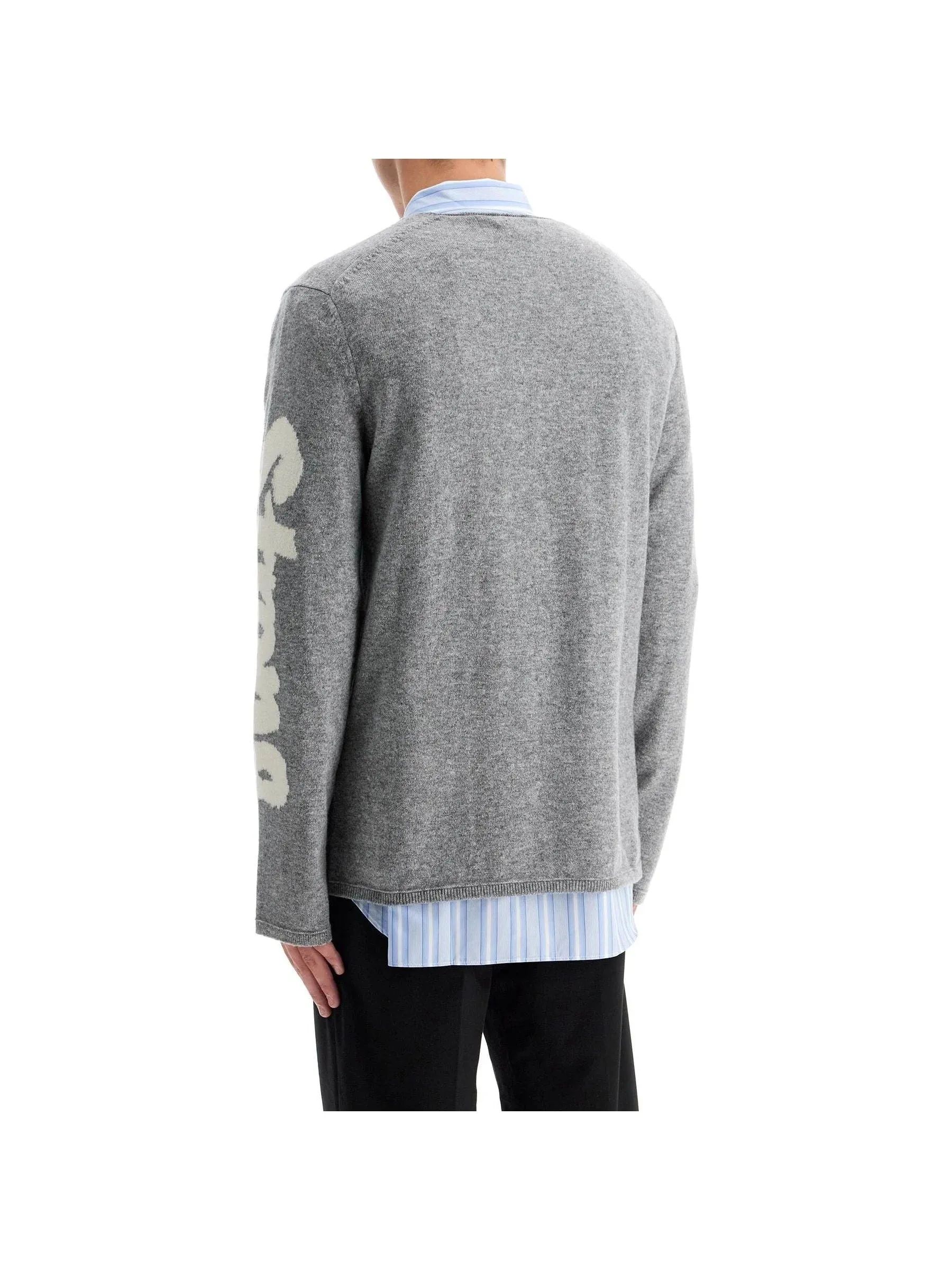 Jacquard Wool Sweater