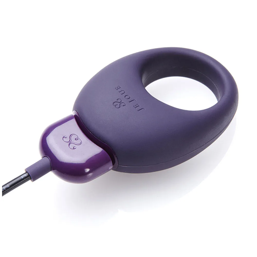 Je Joue Mio Vibrating Cock Ring Purple