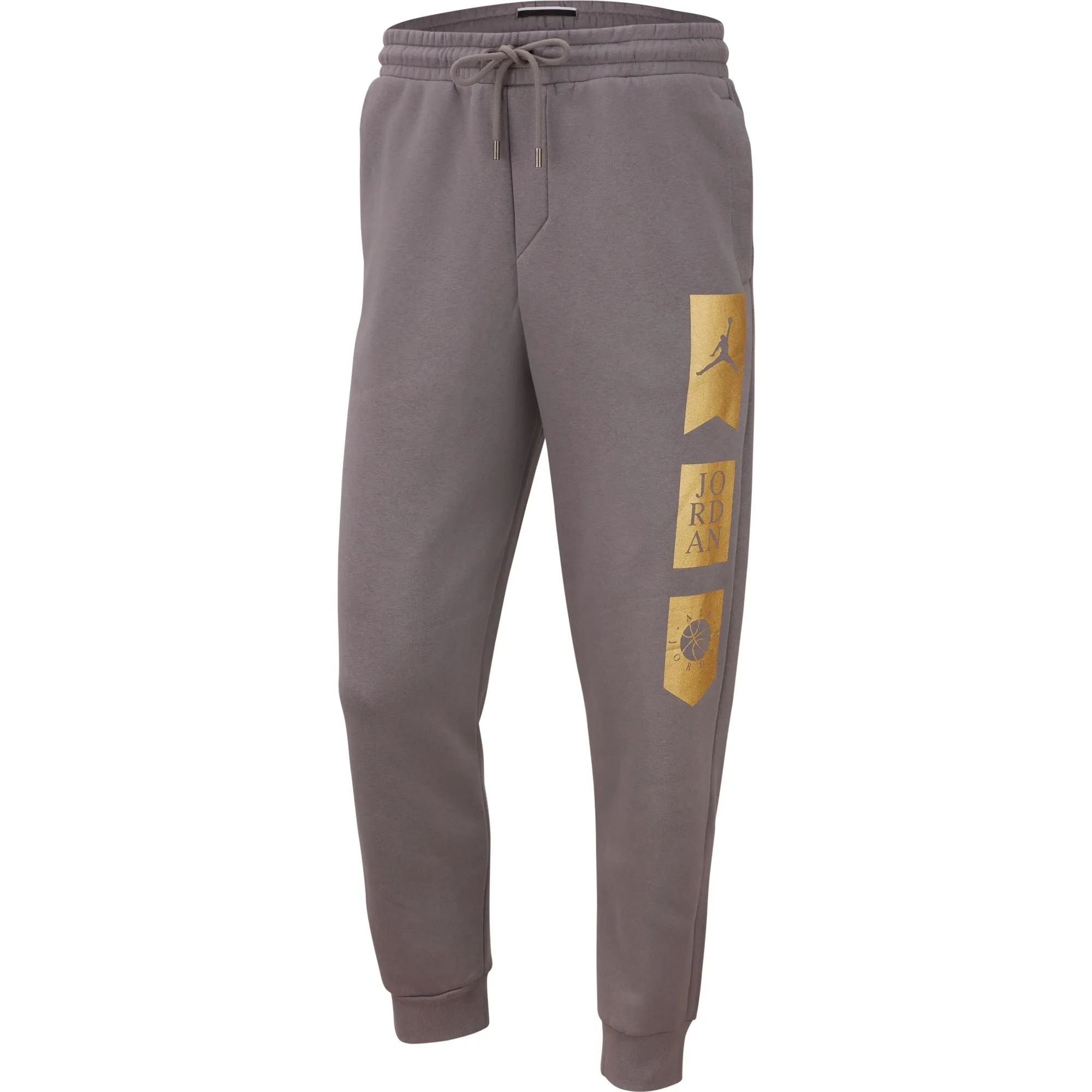 Jordan AJ Remastered Men's Jogger Pant Gun Smoke-Metallic Gold