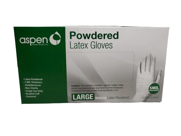 Latex Gloves Large