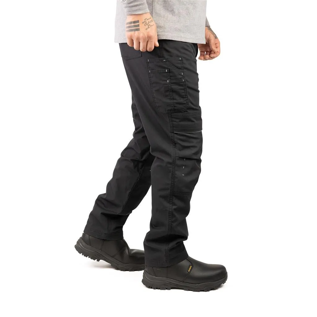 Lynx Brown/Grey/Camouflage Ripstop Fleece Lined Cargo Work Pant