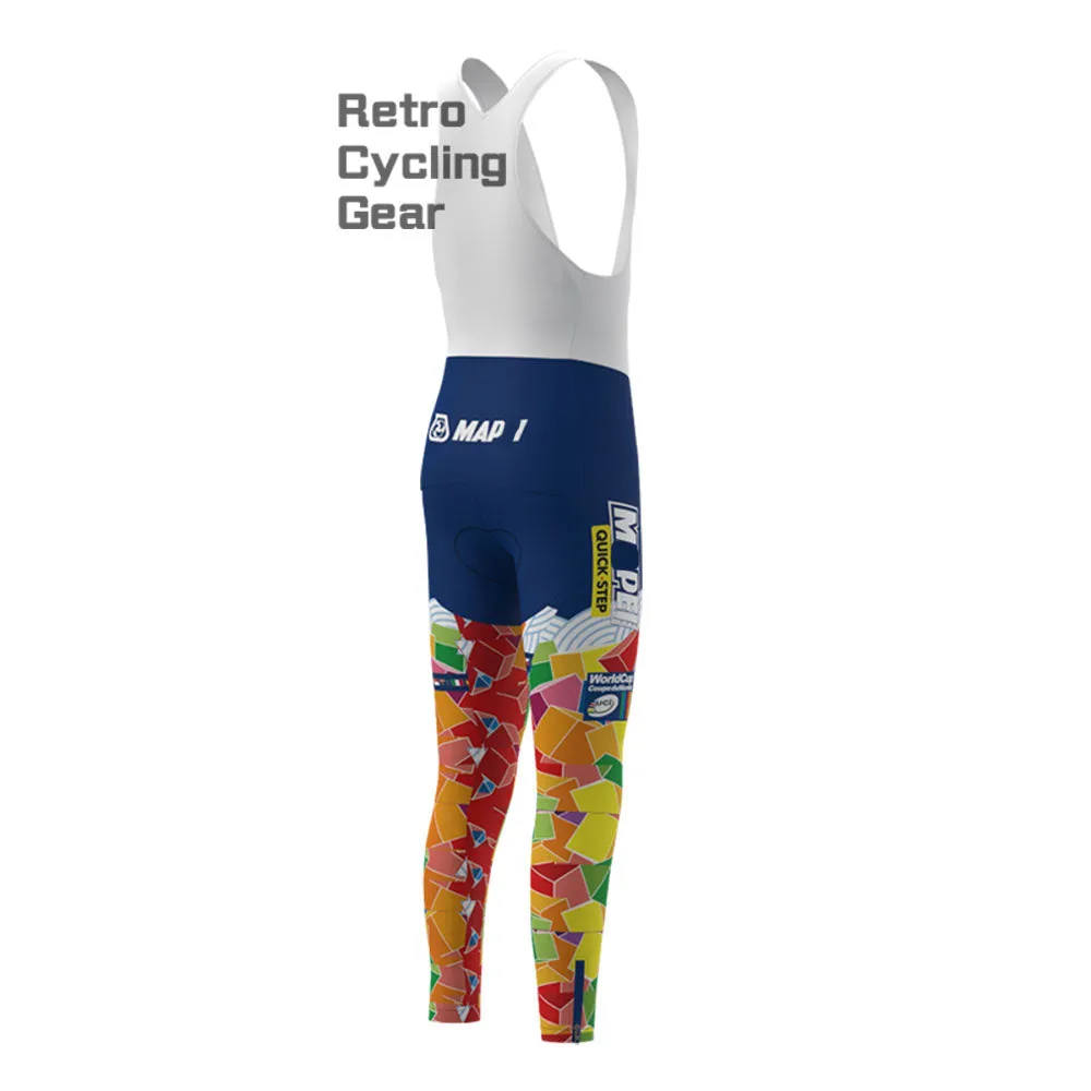 MAPI Fleece Retro Cycling Bib Pants