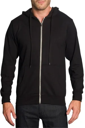 Men's French Terry Zip Down Hoodie