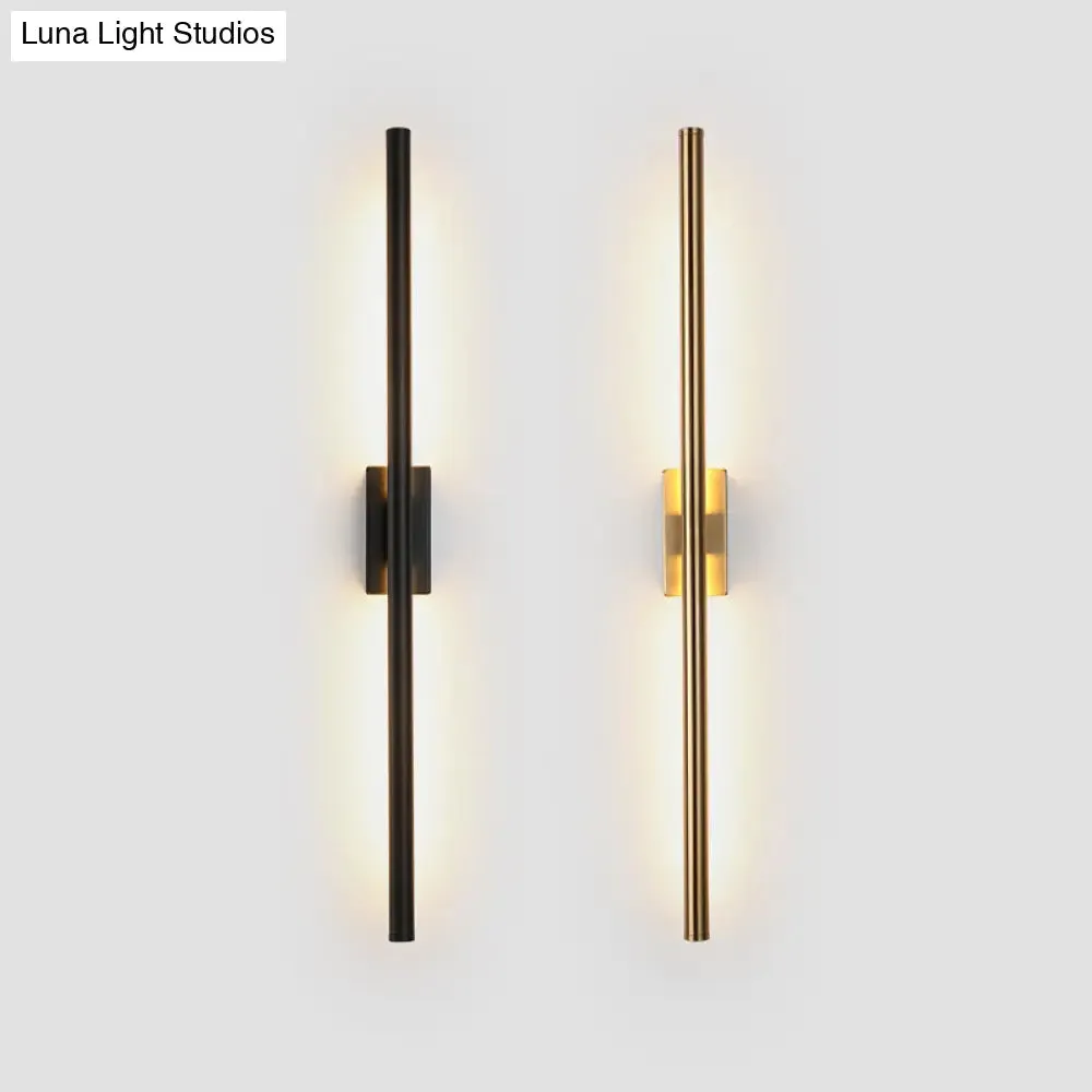 Modern LED Wall Mount Light - Linear Shape, Acrylic Design for Living Room