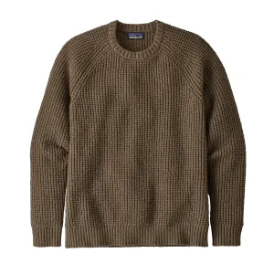 M's Recycled Wool Waffle Knit Sweater