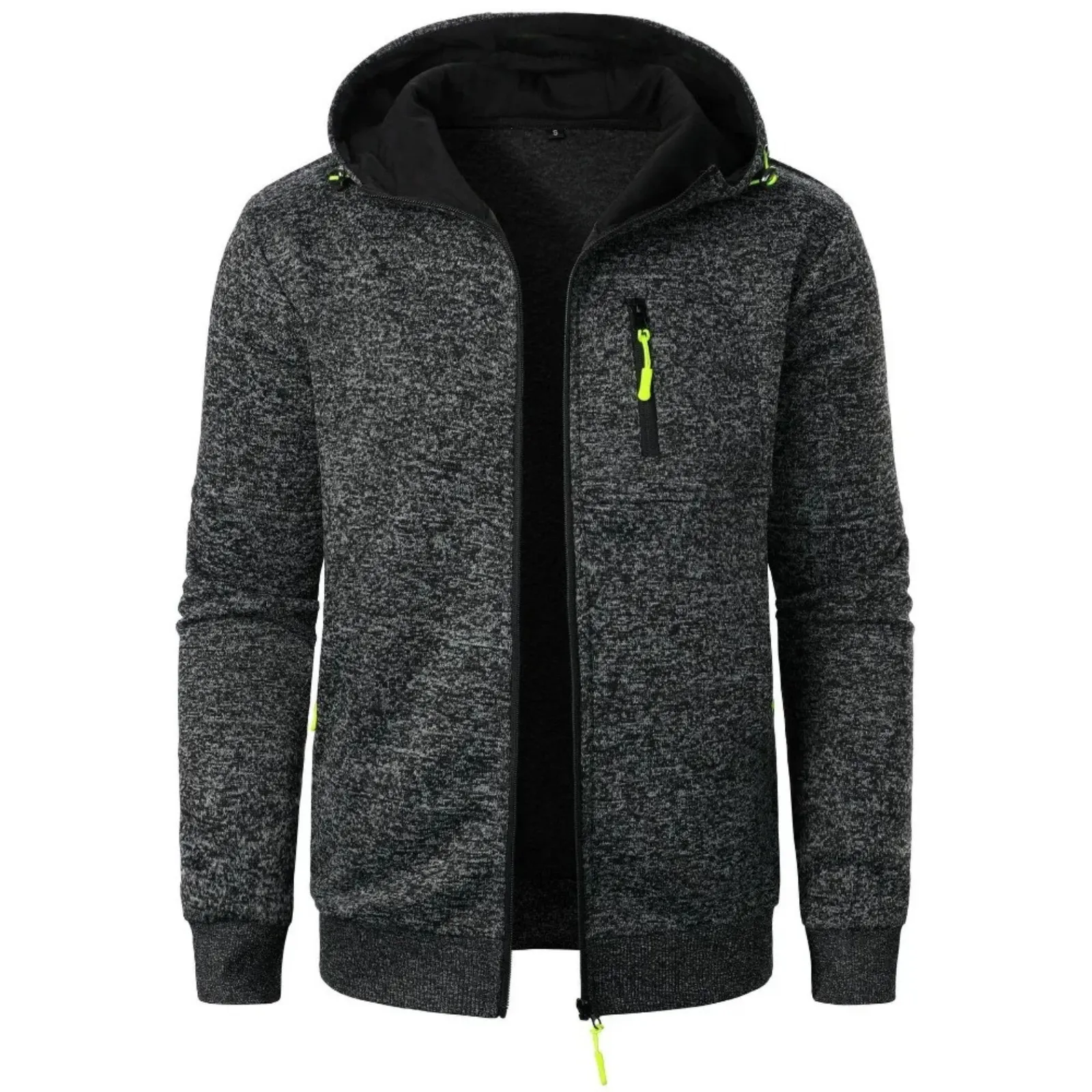 New Men's Sports Fitness Hooded Jacket | Casual Sweatshirt | Stylish Baseball Cardigan for All Seasons