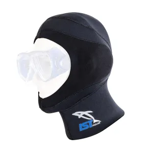 Open Box IST Dual-Layer 5 mm Neoprene Dive Hood, Size: Large