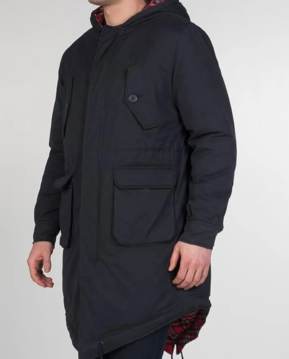 Parka Tobias para hombre, estilo elegante y cálido.