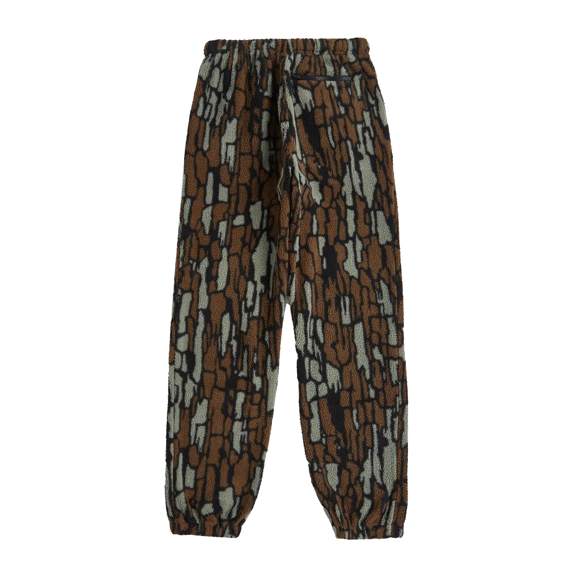 Patta Woodie Fleece Pants Slate Black