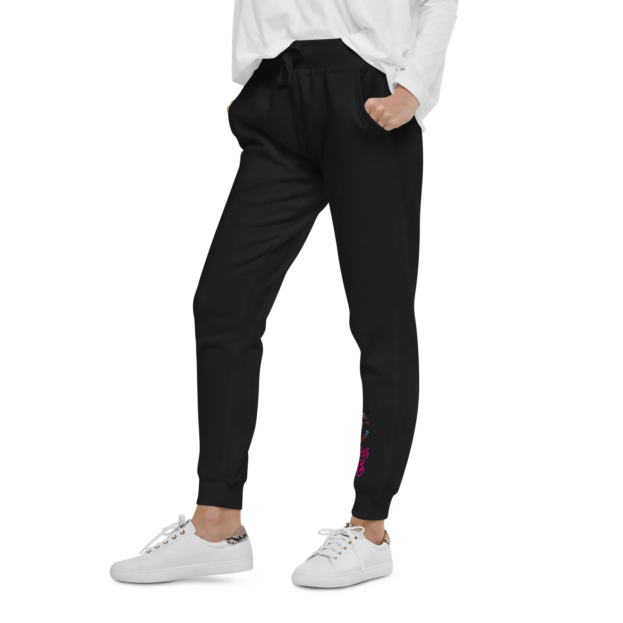 PORCHGIRLZ "La'Baebee" Collection Unisex fleece sweatpants