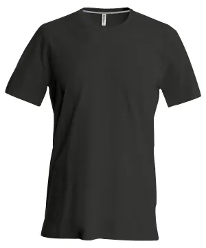 Short-sleeved crew neck T-shirt | Black