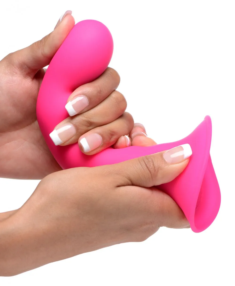 Squeezable Wavy Dildo