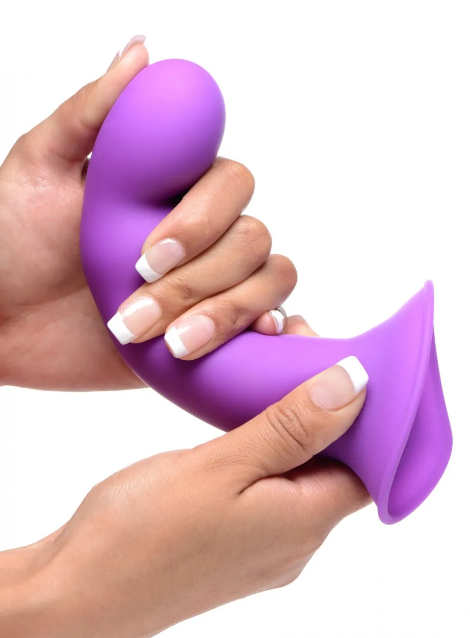 Squeezable Wavy Dildo