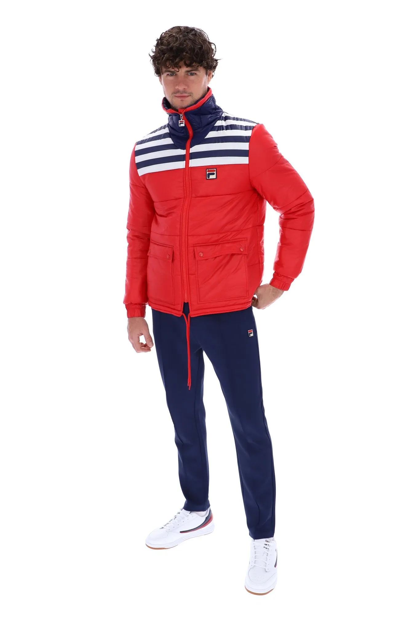 Uomo F-Box Padded Stripe Jacket