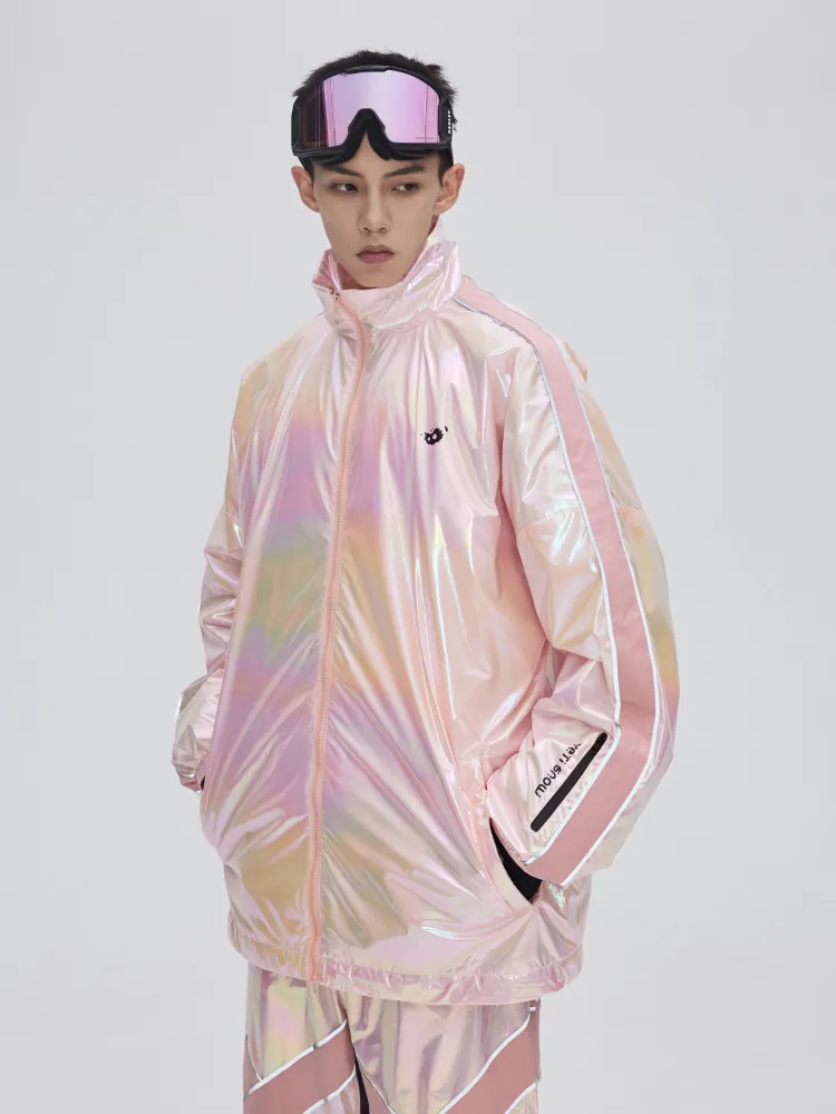 Yetisnow Gradient Pink Jacket - Men's