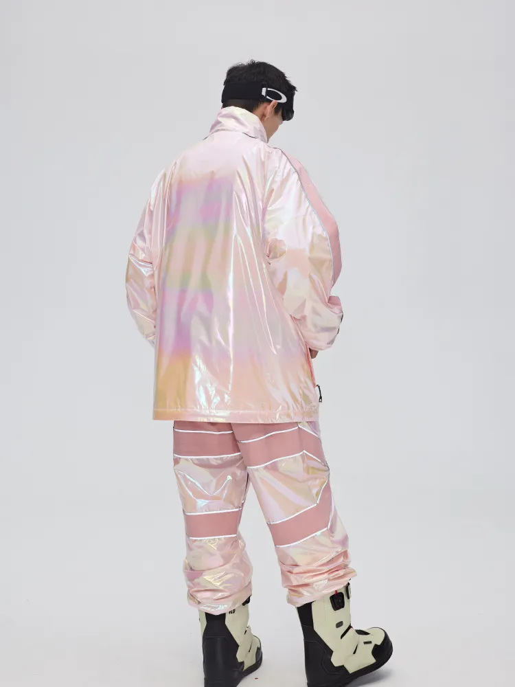 Yetisnow Gradient Pink Jacket - Men's