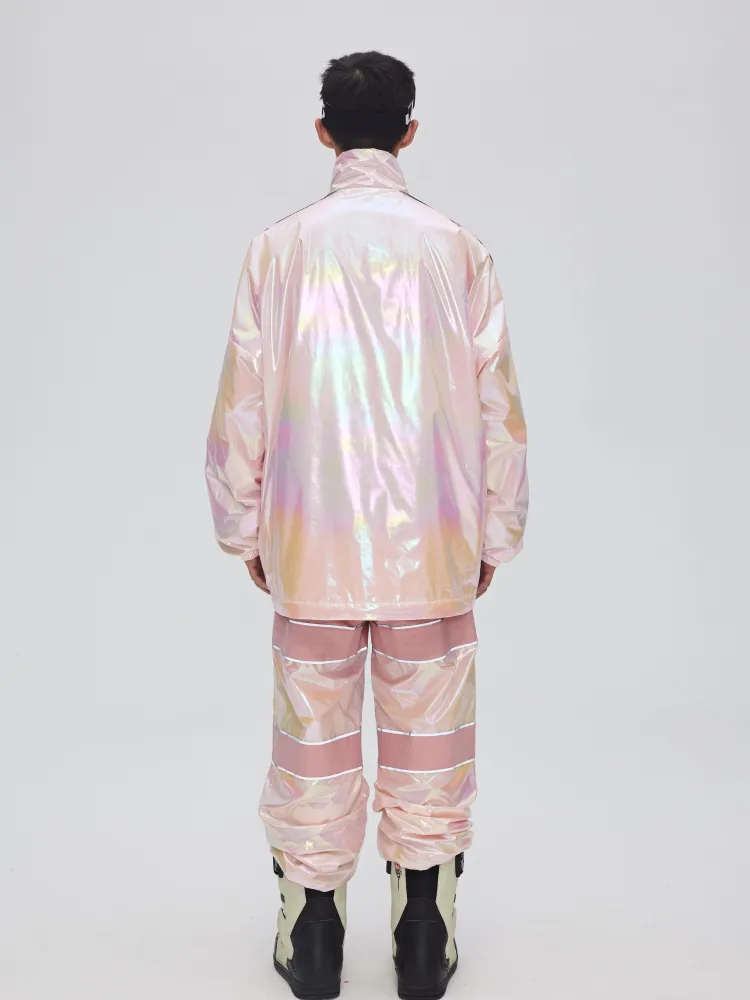 Yetisnow Gradient Pink Jacket - Men's