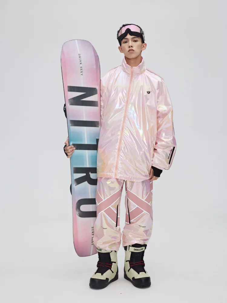 Yetisnow Gradient Pink Jacket - Men's