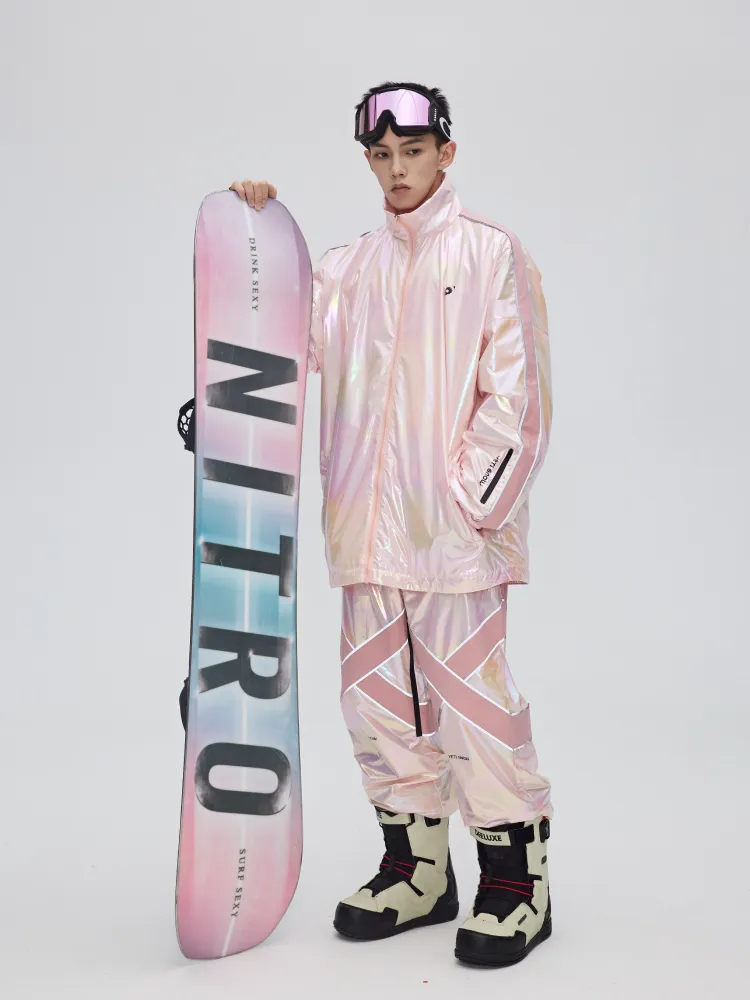 Yetisnow Gradient Pink Jacket - Men's