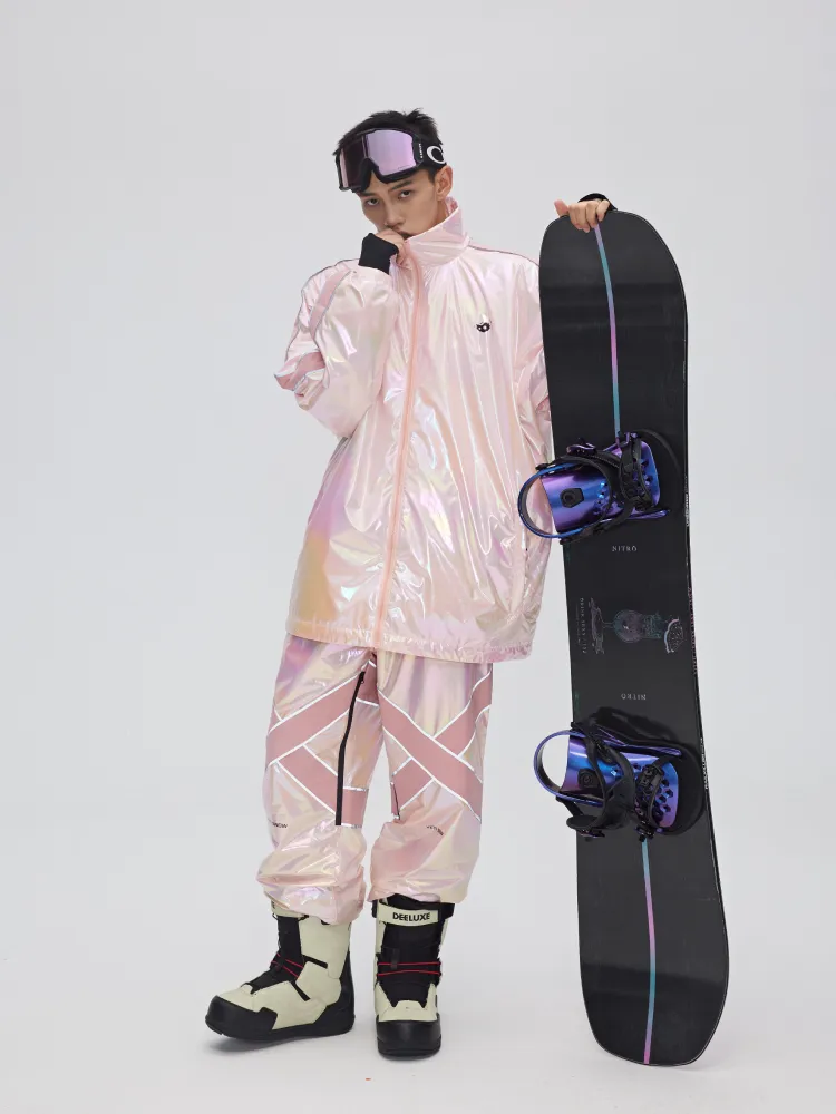 Yetisnow Gradient Pink Jacket - Men's