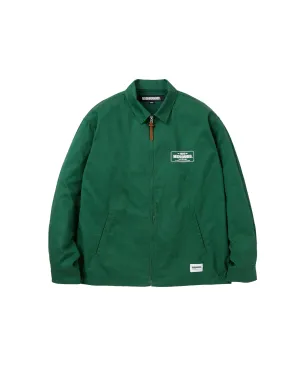 Zip Work Jacket - Green